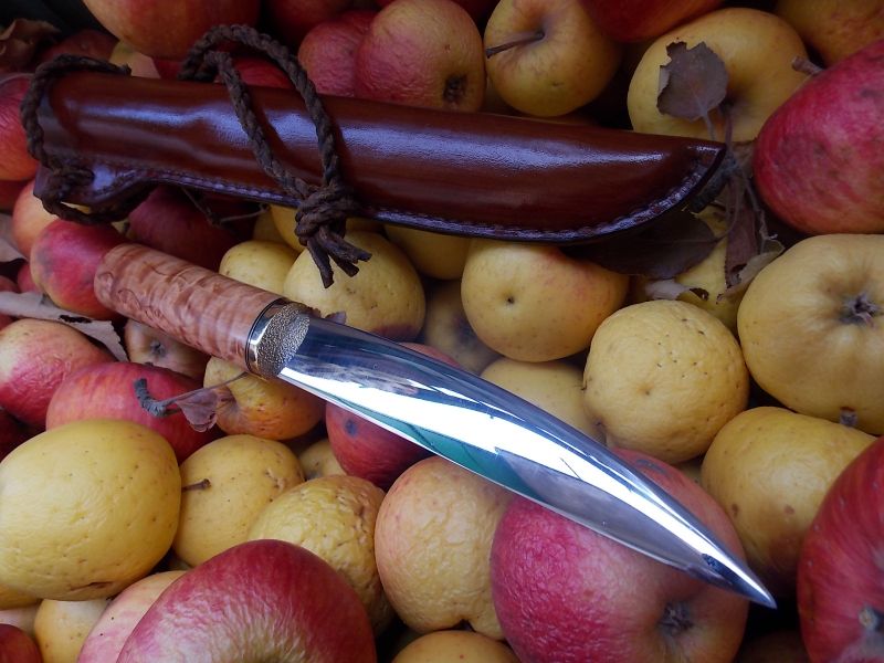 Якутский нож с карелкой