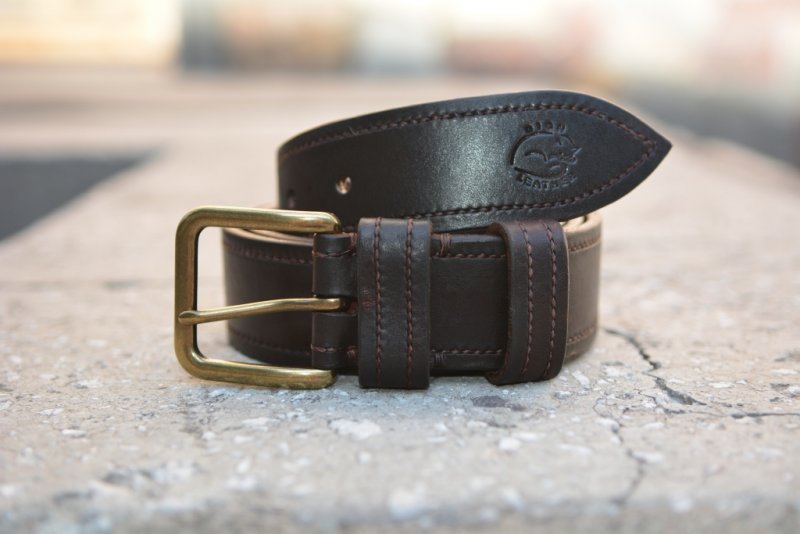 Buffalo belt with stitching and coloring_1.JPG