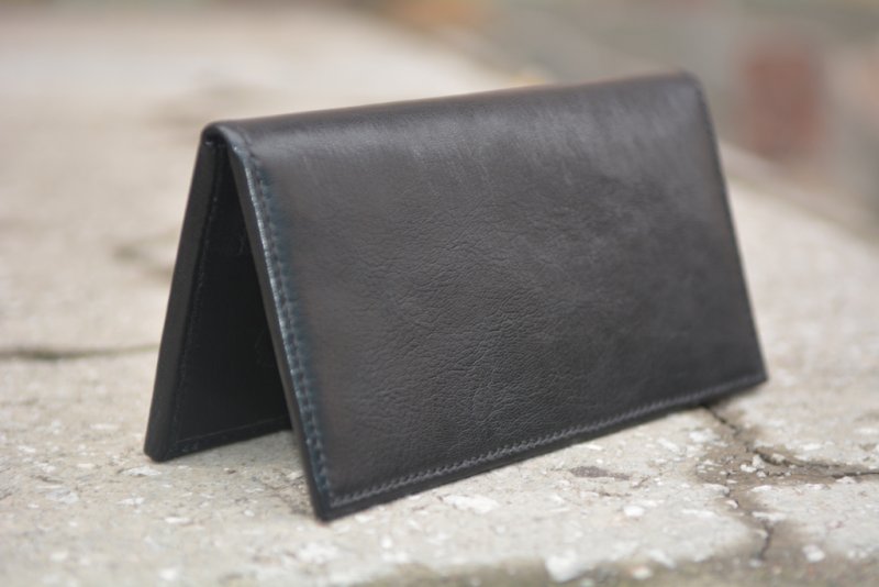 Women goat leather wallet_1.JPG